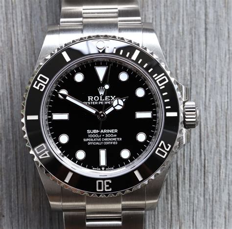 rolex submariner specifications|2022 rolex submariner no date.